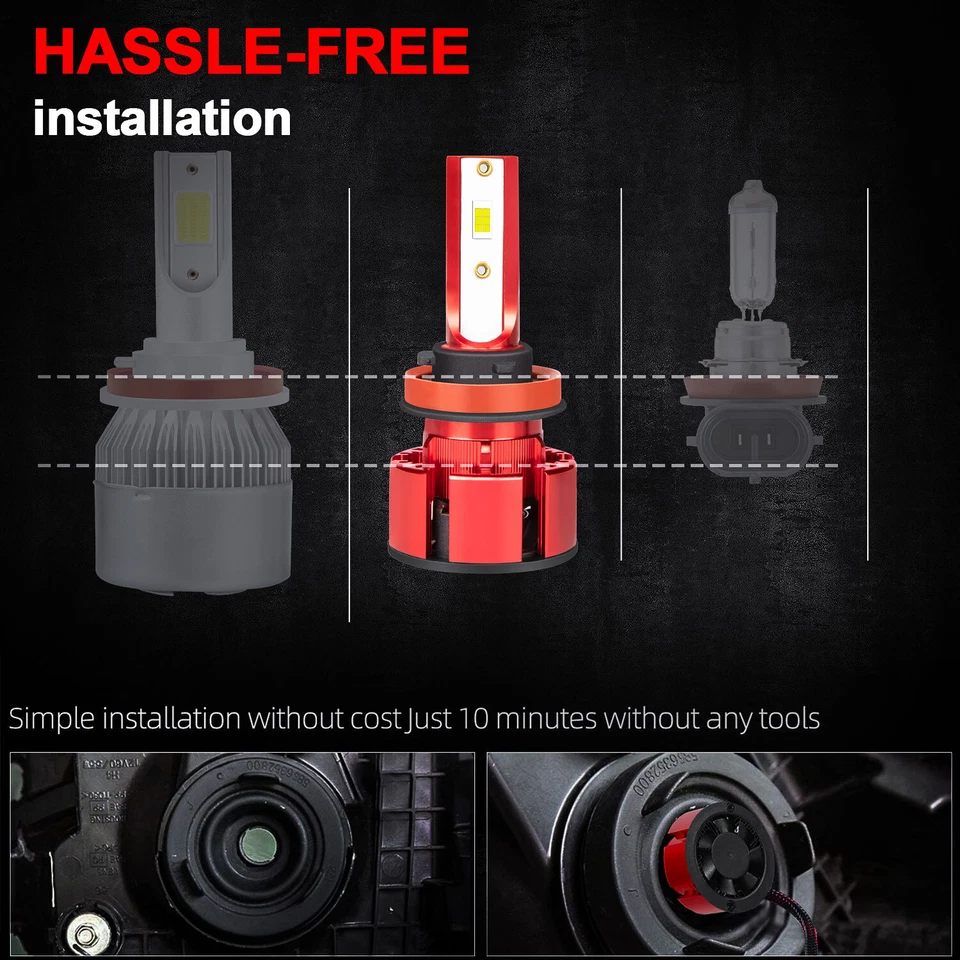 Combo faros LED haz alto/bajo + luz antiniebla para Infiniti Ex37 2013 Foto 4 de 4