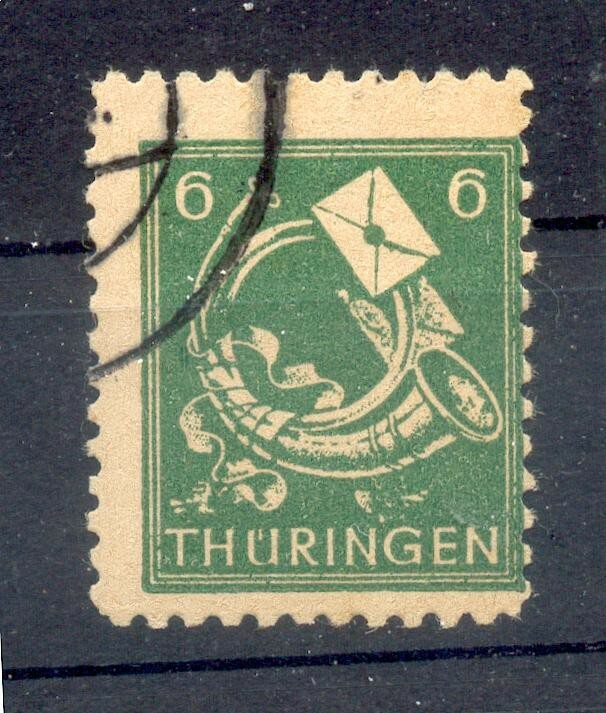 Sbz Thüringen 95Axar Rare!! Gest.+gepr. 700Eur (G5523