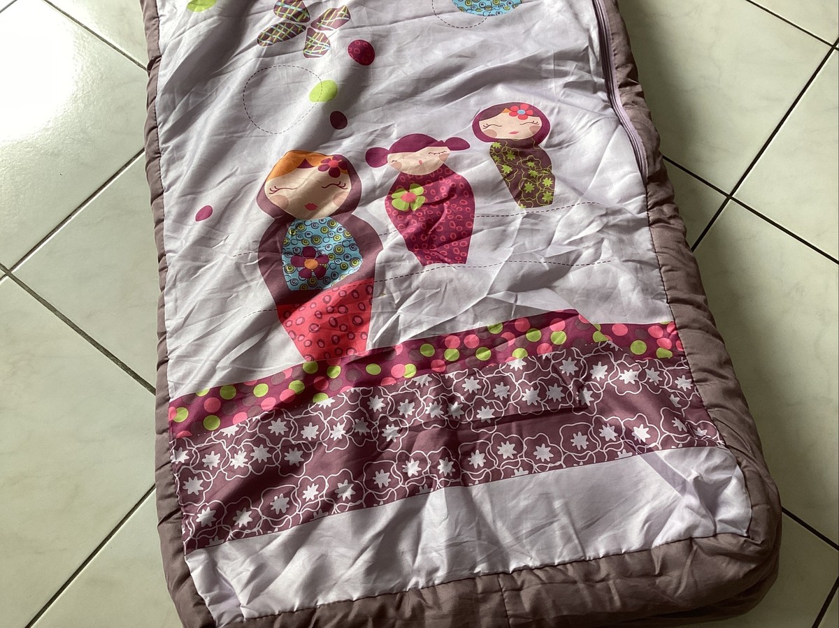 Sac De Couchage Ready Bed Avec Matelas Intégré – Motif Poupées Russes, Très Bon état