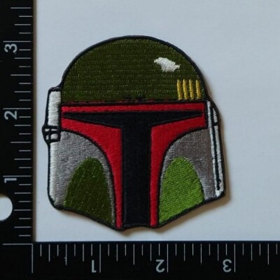 Loungefly Star Wars Boba Fett Helmet Embroidered Quality Patch Iron or Sew 