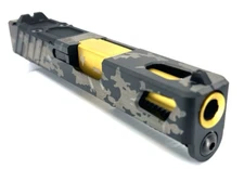 Complete Glock 26 Compatible - ALPHA Conqueror V6 - Camo RMR Optic Cut