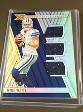 2018 Panini XR Mike White #TTM-39 Rookie Triple Threads 27/99