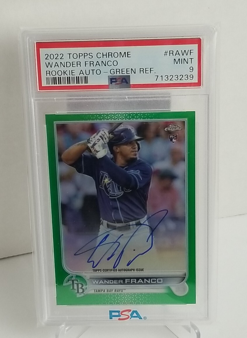 2022 Topps Green Ref 99 Wander Franco RC スポーツ選手 2022 Topps