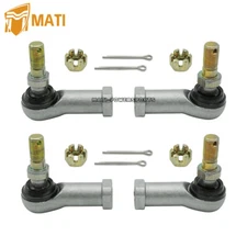 Left & Right Tie Rods End Kit for Honda Rancher 350 400 420 TRX350 TRX400 TRX420