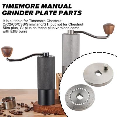 Manual Grinder Plate Parts For Timemore Chestnut C/C2/C3/C3S/Slim/nano/G1 O2O3