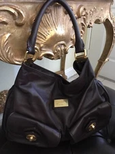 Authentic Marc by Marc Jacobs Women's Brown Leather Hobo Bag EUC