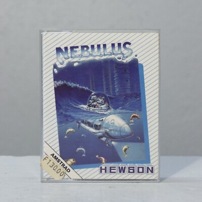 Seltenes Spiel Nebulus AMSTRAD CPC 464 664 6128 Hewson 1988