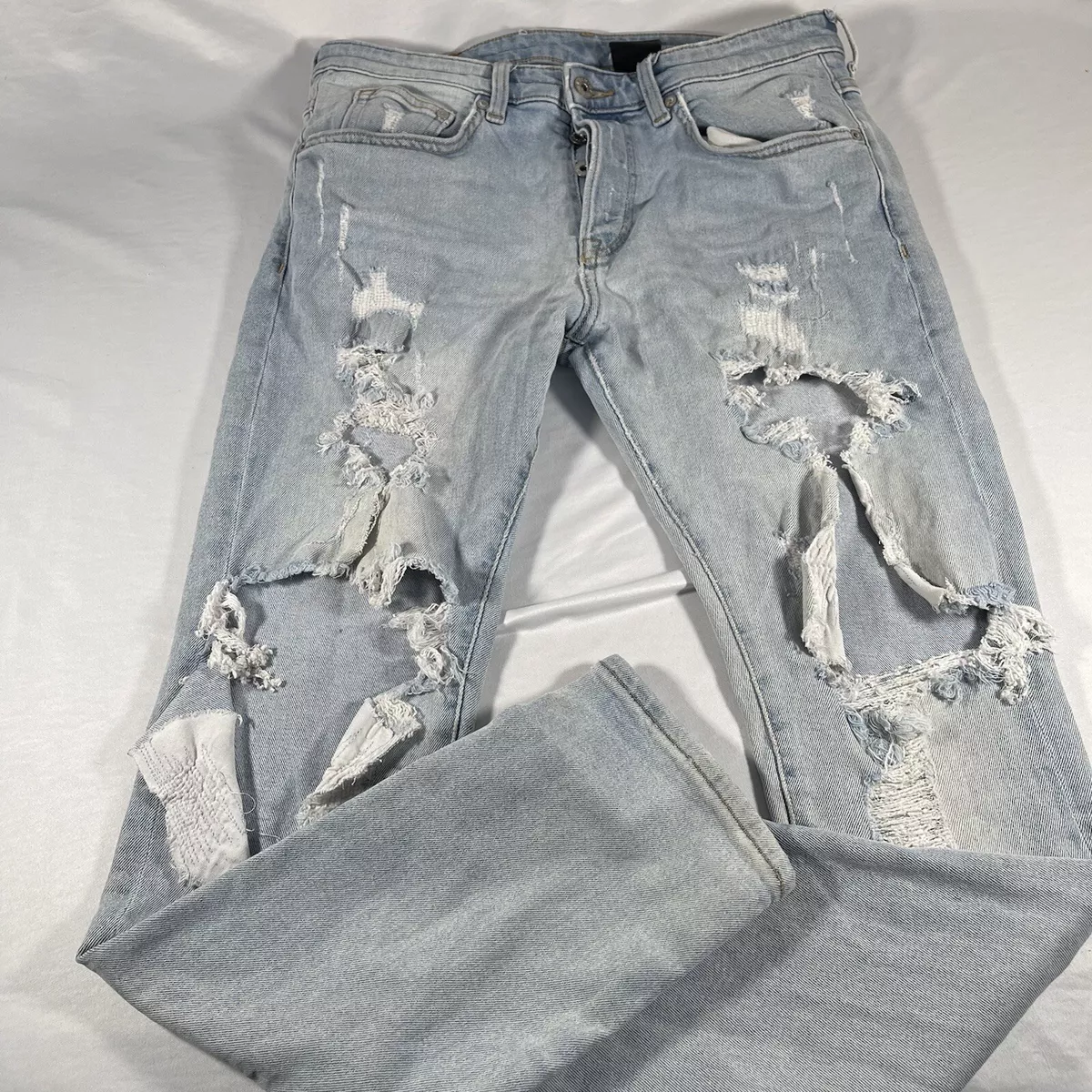 H and m ripped skinny jeans 2025