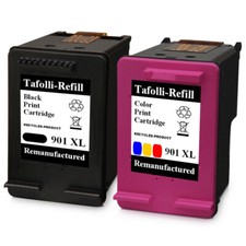 2x DRUCKER PATRONE für HP 901 XL OFFICEJET 4500 J4524 J4535 J4580 g510a g510g