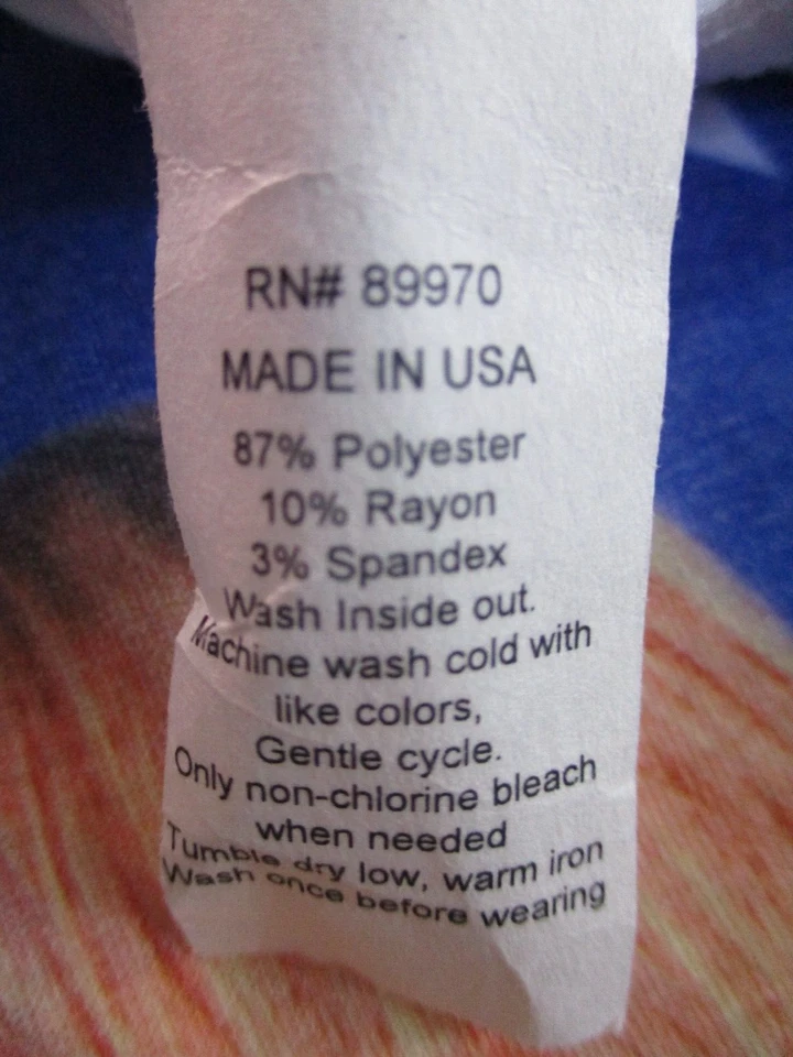 MENS EIGHTY EIGHT AMERICAN FLAG TANK TOP T-SHIRT SIZE M (MADE IN USA) - Image 3 of 3