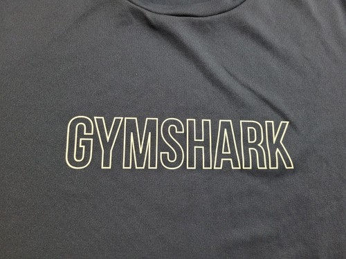 Gymshark Shirt Mens 2XL Blue Performance Pullover Training Workout Stretch XXL - 第 7/13 張圖片