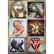 Van Halen Albums Sticker Pack | 1984 5150 Balance Hard Rock Heavy Metal Band