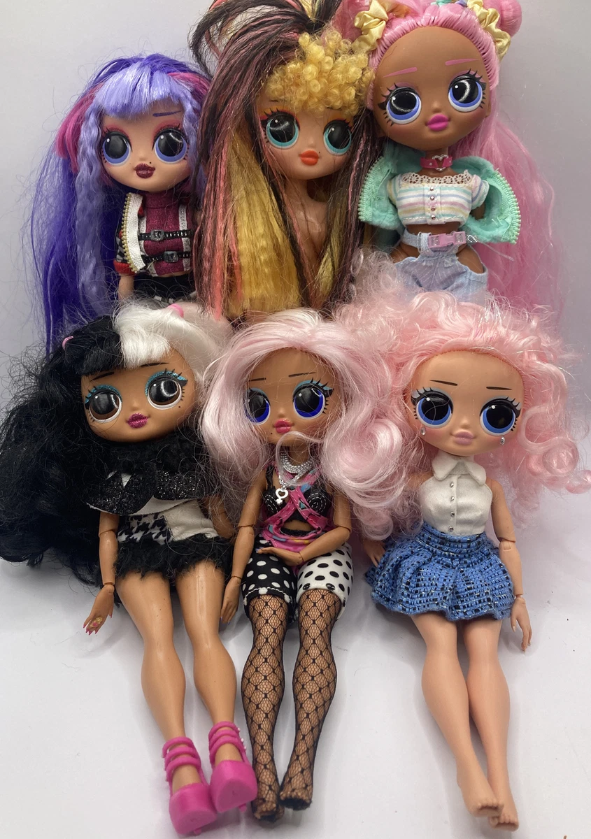 Used LOL OMG Doll Lot of 6