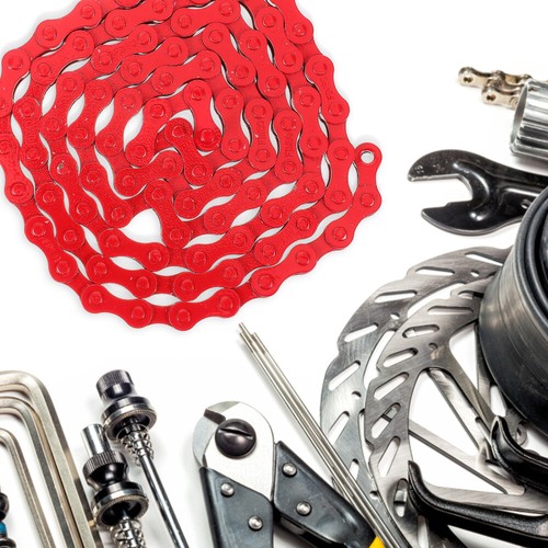 Single Speed Bike Chain Color Bicycle Accessoriesred Road - Picture 12 of 12