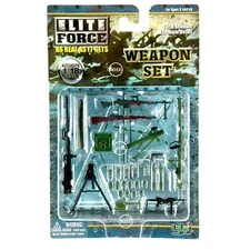 1:18 Blue Box Toys BBi Elite WWII US Army Weapon Set Figure Accessories