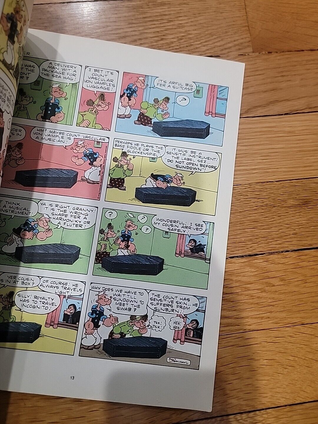 1978 The Adventures Of Popeye - Album no. 4 - The Thing Next Door - Comics!