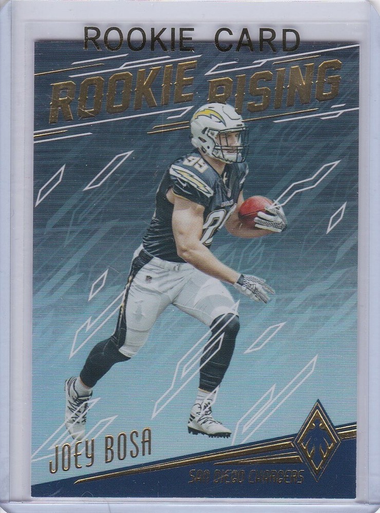 JOEY BOSA ROOKIE CARD 2016 Phoenix Rising RC San Diego Chargers Football FOIL LE