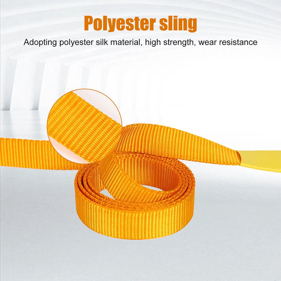 1.5m Safety Fall Arrest Full Body Protection Harness Scaffold Hook Lanyard UK - Image 4 of 4