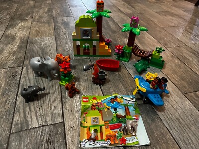 Lego Duplo Toddler Building Set #10804 Jungle Around The World Complete  Animals