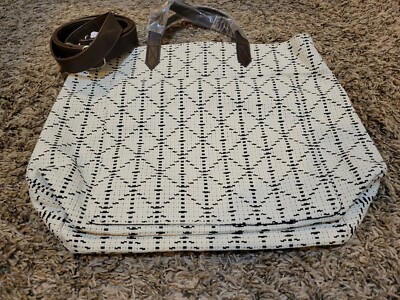 31 Thirty-one Window Shopper Moroccan Tile Weave NWT