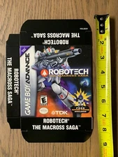 NINTENDO Game Boy Advance Promo - ROBOTECH The MACROSS SAGA - Display Box GBA