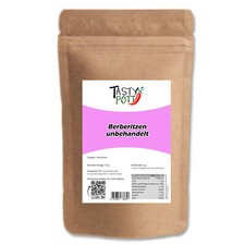Tasty Pott Berberitzen getrocknet 1Kg Veganer Fruchtsnack getrocknete Früchte