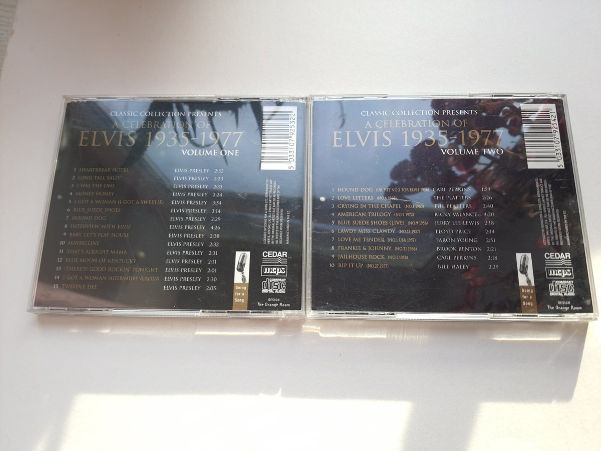 King of Rock 'n' Roll, ELVIS PRESLEY. 2CD SET, A CELEBRATION OF