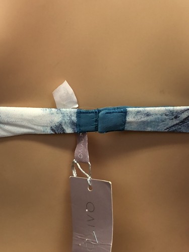 Sostén De Encaje Para Mujer ArgentoVivo Talla 90B Color Azul Nuevo - Imagen 6 de 8