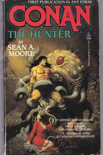 Conan the Hunter by Sean A. Moore (1994, First Edition Paperback)