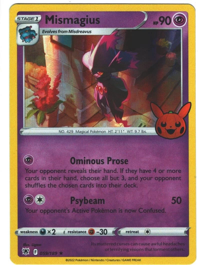 Mismagius Pokémon TCG Cards for sale | eBay