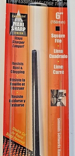 SIMONDS Metal Files File Black Maxi Wood Rasp Square Mill Genuine - Picture 3 of 40