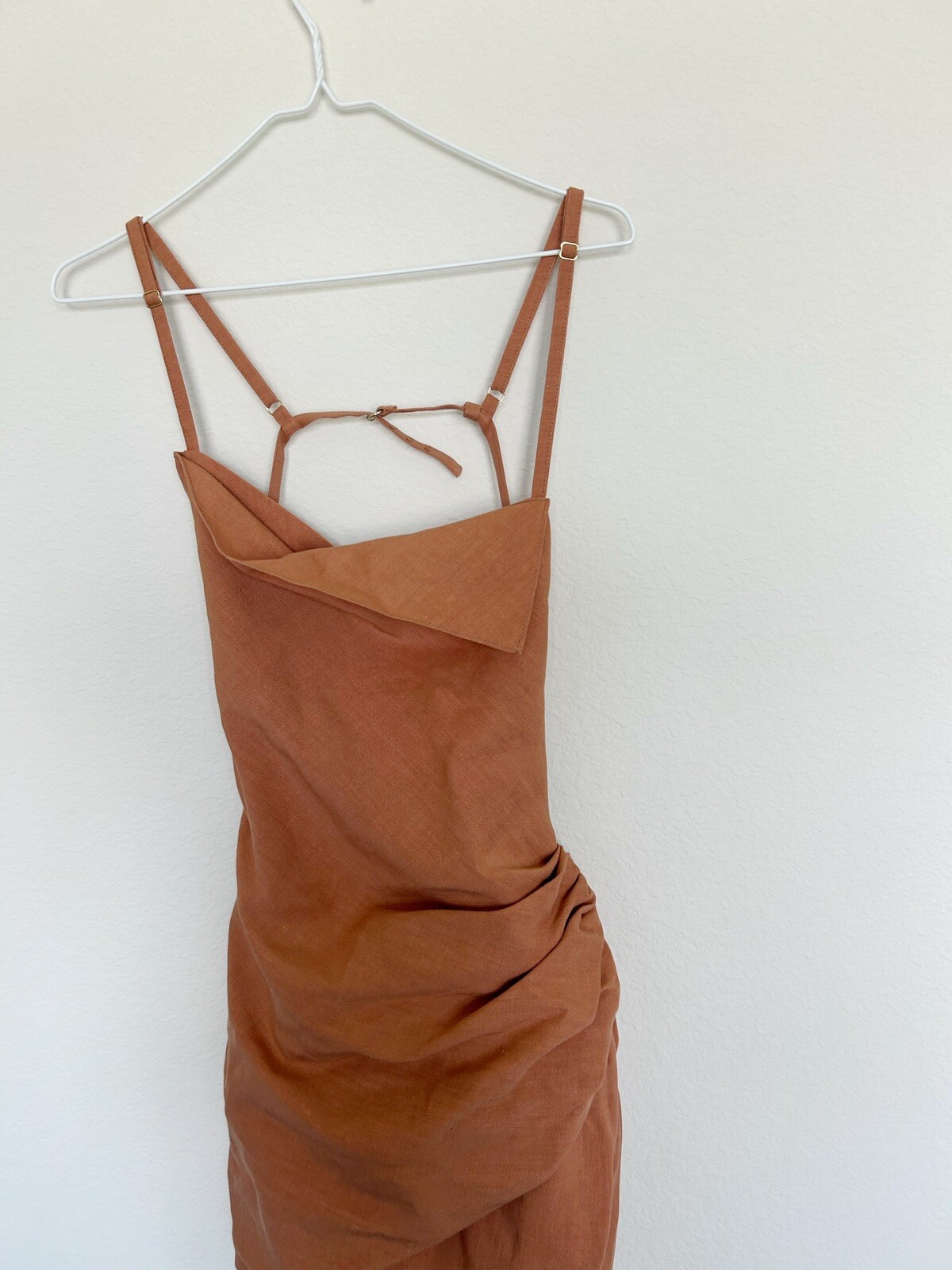 Jacquemus La Robe Saudade Asymmetrical Dress Size 2 image 6