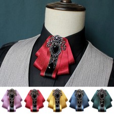 Mens Bow Tie Pre-tied Fashion Novelty Adjustable Tuxedo Bowtie Wedding Necktie