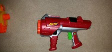 Nerf Dart Tag 2 Guns Red Hasbro 2005 Good Condition