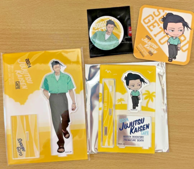 Jujutsu Kaisen Season 2 Cafe 2024 Geto Acrylic Stand Button badge