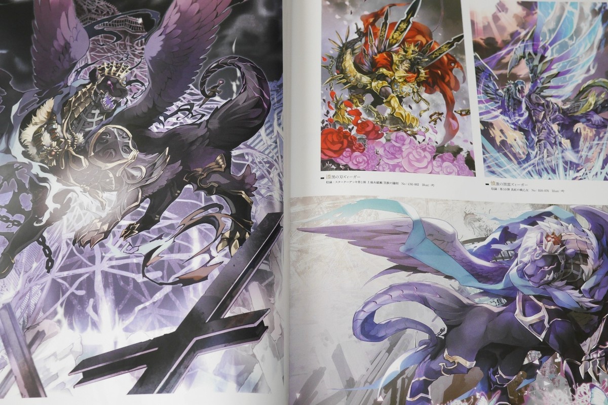 Z/X Zillions of Enemy X Art Works Book Trading Card Game