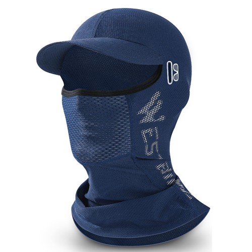 Cycling Cap Face Mask Bike Helmet Liner Hat Ice Silk Sports Balaclava Headgear - Picture 2 of 20