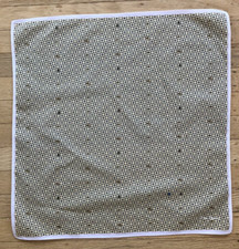 Vintage Pierre Cardin Signature Cotton Handkerchief 17" Square