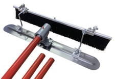Concrete Finishing Broom Brush Kit with Fresno Kit Options Concrete Tools 