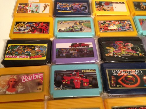 --MASSIVE FAMICOM GAMES LISTING-- FC Famiclone RARE - Picture 2 of 42