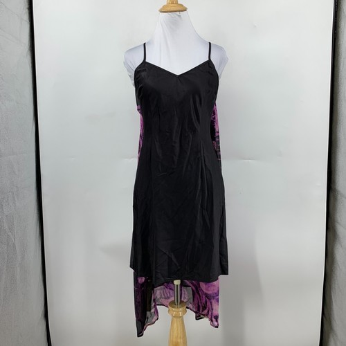 Antonio Melani Slip Dress Womens 0 Silk Abstract 2 Piece Bracelet Sleeve *READ - Picture 8 of 15