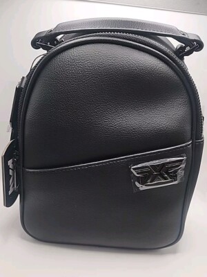 PXG Mini Backpack Leather Black - Logo - New