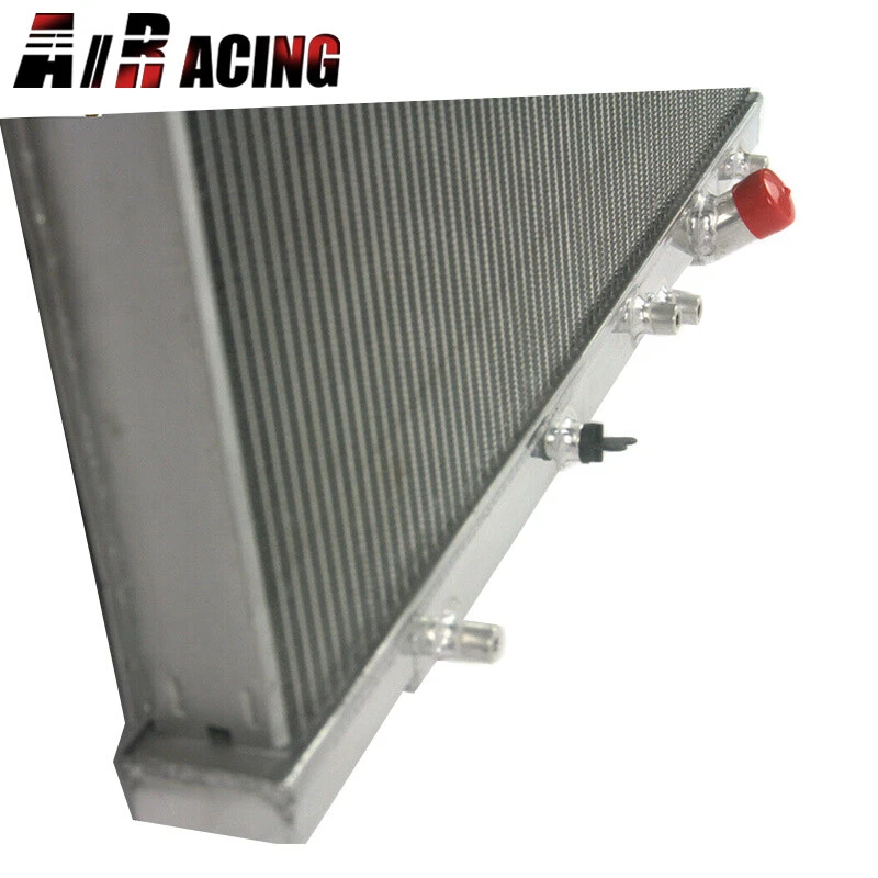 Nuevo radiador de carreras de rendimiento manual de aluminio 2 filas para Honda Prelude 97-01 Foto 4 de 4