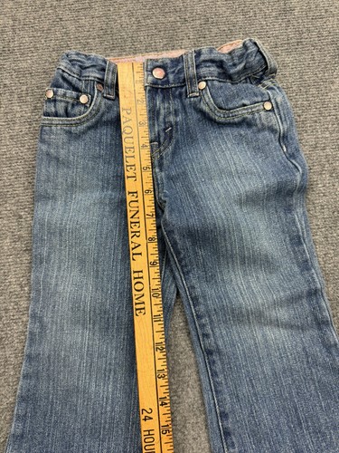 Levis 517 Pants Girls Size 3t Flare Jeans Medium Wash - Picture 4 of 9