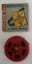 VINTAGE Adventures In DISNEYLAND U.S.A. Adventureland 8MM Full Color Reel w/ Box