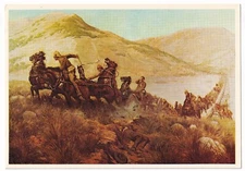 Post Card Royal Horse Artillery 1900 by George Scott