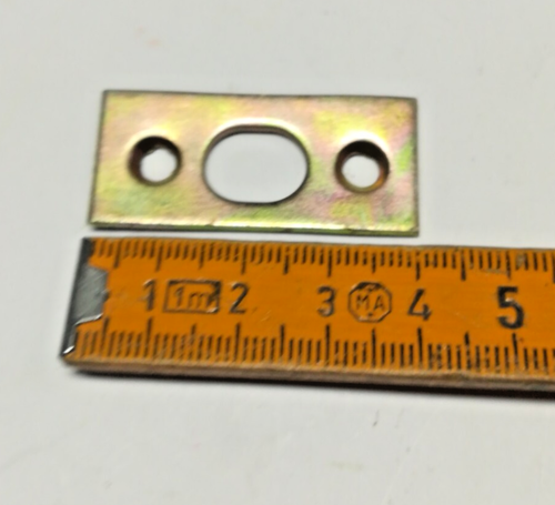 AGB Catenaccio a leva da incasso L 16 x H 40 mm OTTONATO - Foto 13 di 13