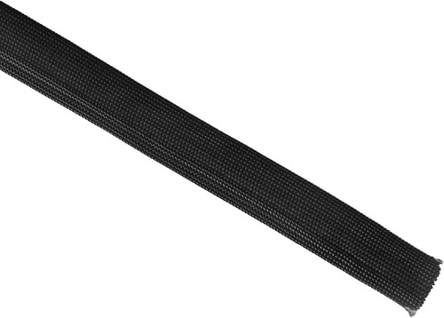 Black Heat Wrap Shield Sleeve for Wire Hose Auto Fiberglass 10FT x 13MM(1 /2") - Picture 4 of 8
