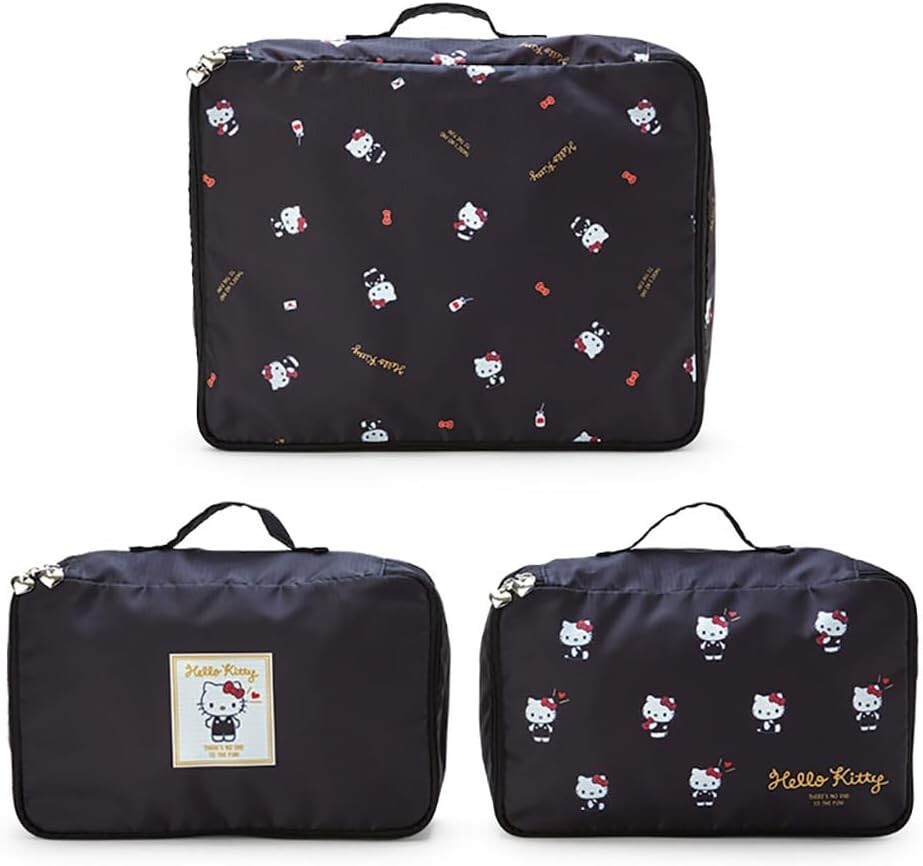 Sanrio, Hello Kitty, Travel Inner Case, 3-piece Set, Travel Bag