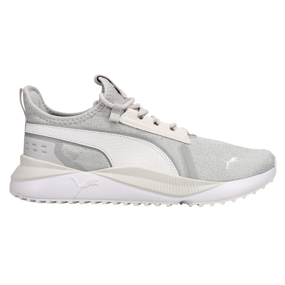 Мужские серые кроссовки Puma Pacer Future Street Plus на шнуровке, повседневная обувь 384634-02